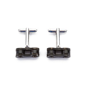 Paguro Upcycle Recycled Bicycle Chain Cufflinks Eco Gift from Paguro Upcycle