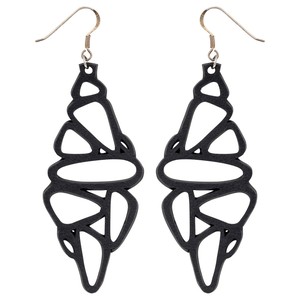 Pebble Recycled Rubber Earrings - Eco-Friendly Jewellery from Paguro Upcycle