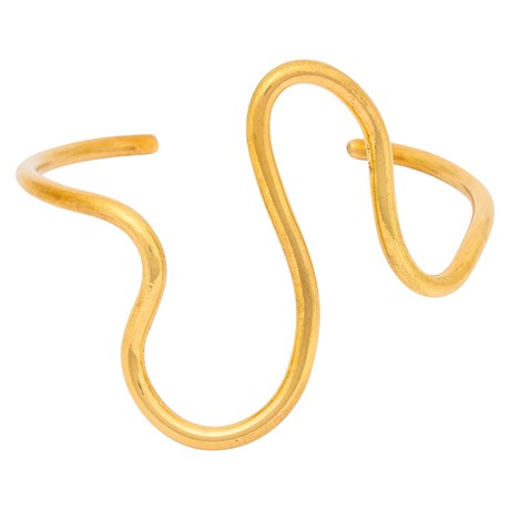 Wimbi Recycled Brass Bangle from Paguro Upcycle