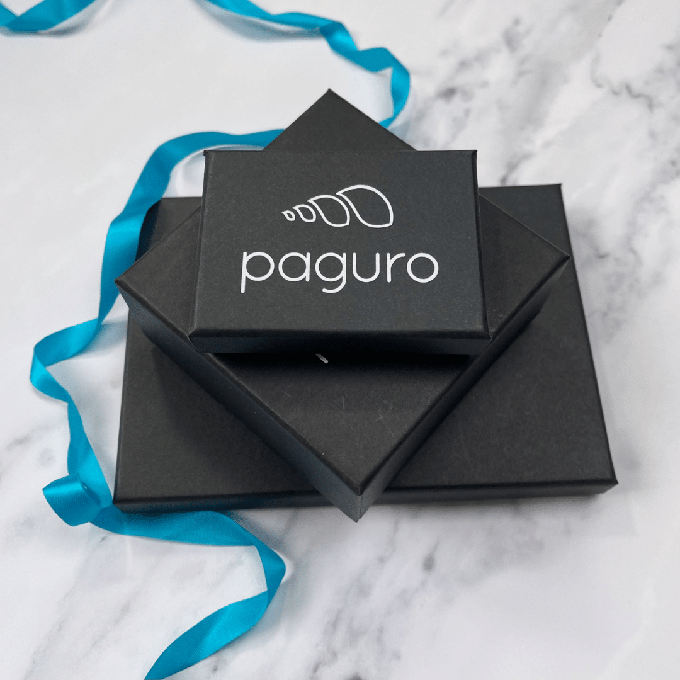 Aspen U Shaped Statement Resin Earrings from Paguro Upcycle