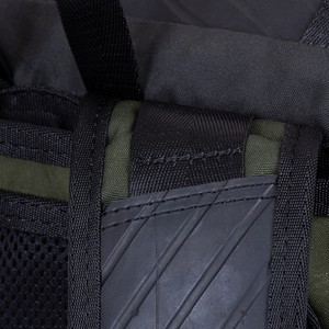 Colonel Vegan Water Resistant Backpack with Laptop Compartment from Paguro Upcycle