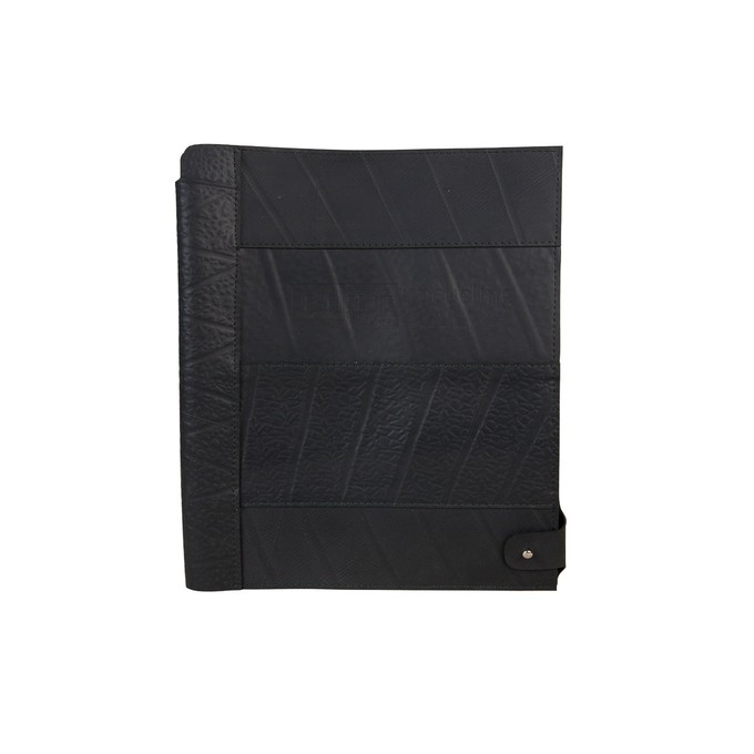 Recycled Rubber Vegan Notebook Holder from Paguro Upcycle