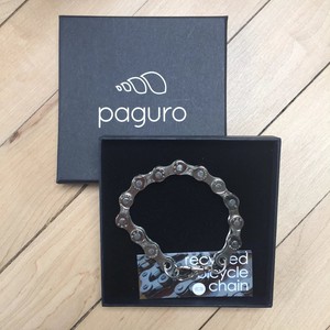 Recycled Bike Chain Bracelet - Unisex from Paguro Upcycle Recycled Bike Chain Bracelet - Unisex from Paguro Upcycle
