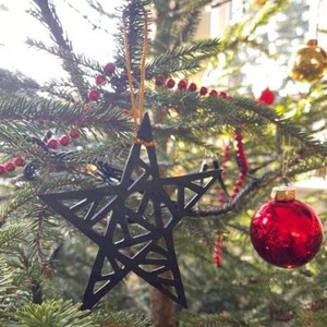 Star Eco Friendly Christmas Decoration from Paguro Upcycle