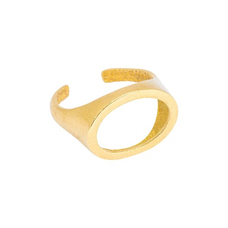 Tumaini Recycled Brass Adjustable Ring from Paguro Upcycle