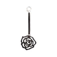 Rose Handmade Recycled Rubber Vegan Keyring from Paguro Upcycle
