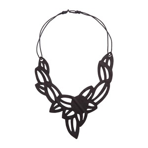 Iris Elegant Inner Tube Vegan Necklace from Paguro Upcycle Iris Elegant Inner Tube Vegan Necklace from Paguro Upcycle