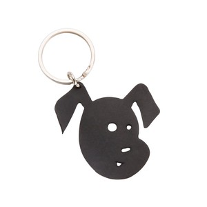 Bubba Recycled Rubber Dog Vegan Keyring from Paguro Upcycle