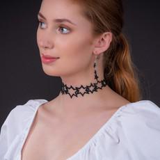 Stars Eco Friendly Earrings via Paguro Upcycle