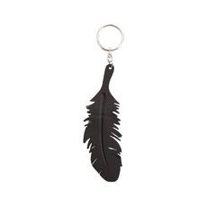 Wing Handcut Inner Tube Vegan Keyring via Paguro Upcycle