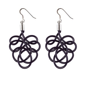 Flamenco Upcycled Electrical Wire Earrings (5 Colours Available) from Paguro Upcycle