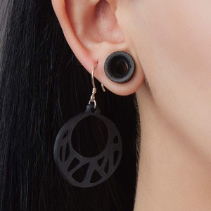 Ella Geometric Recycled Rubber Earrings from Paguro Upcycle