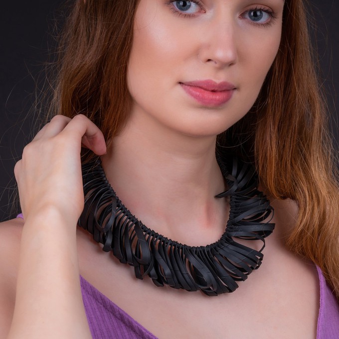 Fay Handcrafted Avant Garde Necklace from Paguro Upcycle