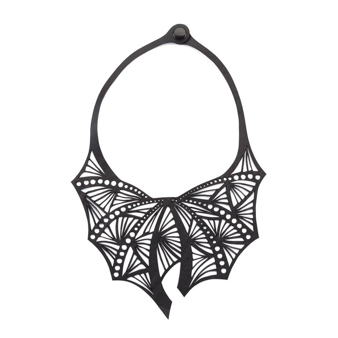 Tiara Statement Gothic Necklace from Paguro Upcycle
