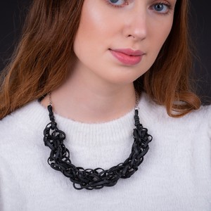 Bundle Recycled Rubber Necklace from Paguro Upcycle