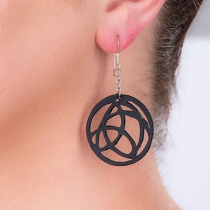 Neptune Eco Friendly Rubber Earrings from Paguro Upcycle