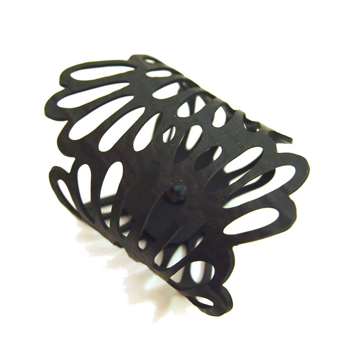 Dianne Recycled Rubber Bracelet from Paguro Upcycle Dianne Recycled Rubber Bracelet from Paguro Upcycle