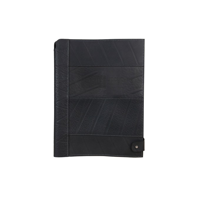 Recycled Rubber Vegan Notebook Holder from Paguro Upcycle