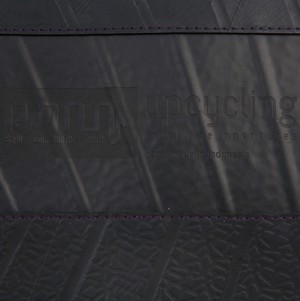Recycled Rubber Vegan Notebook Holder from Paguro Upcycle