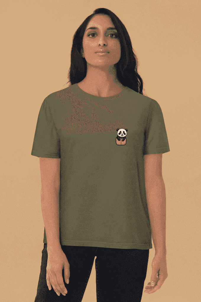 Panda Bear T-Shirt Unisex from Pitod