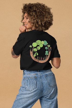 Circle of Life T-Shirt Unisex from Pitod