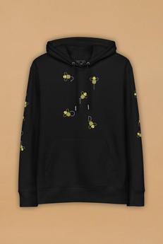 Bee Hoodie Unisex via Pitod
