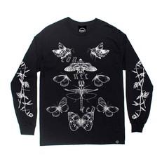 Connected - Long Sleeve - Black via Plant Faced Clothing