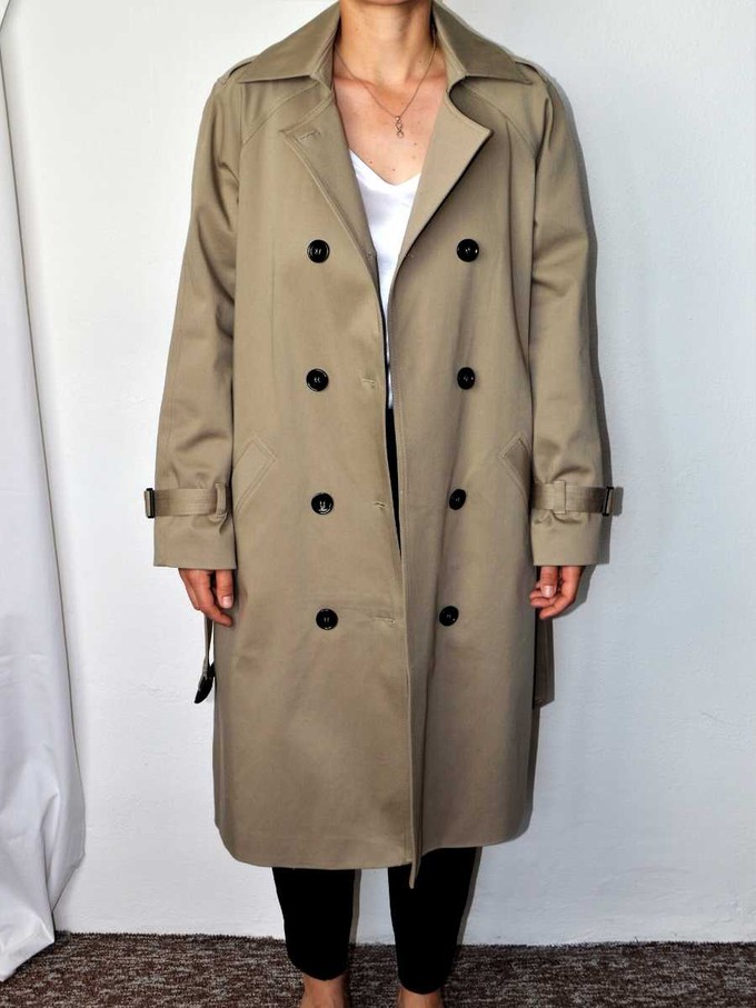 Classic Cotton Gabardine Trench Coat from Pret a Collection