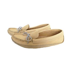 Moccasins Natural Moosehide - For Men - Handmade in Canada from Quetzal Artisan
