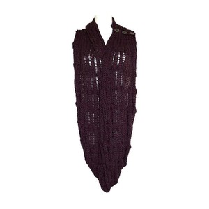 Infinity Scarf Aubergine - Organic Cotton - Stylish and Warm from Quetzal Artisan