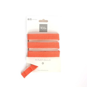 Sandals Coral - Cotton Straps - Beads Accessory - Fairtrade from Quetzal Artisan
