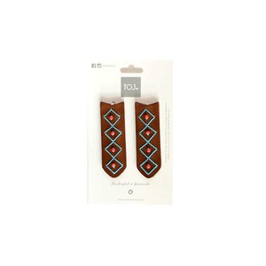 Sandals Coral - Cotton Straps - Beads Accessory - Fairtrade from Quetzal Artisan