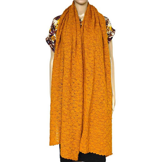 Poncho Tunic Goldenrod - Alpaca Wool - Stylish and Warm from Quetzal Artisan