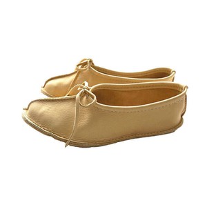 Ballerina Cream Mooshide - Soft and Supple Hiawatha Slippers from Quetzal Artisan