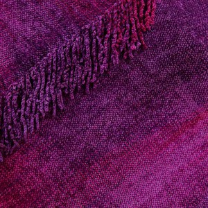 Poncho Magenta - Organic Bamboo - Sustainable and Fairtrade from Quetzal Artisan