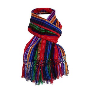 Raimbow Multicolour Scarf - Beautiful & Fairtrade from Quetzal Artisan