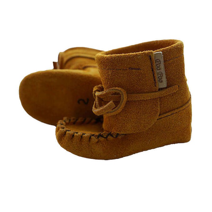 Kids Booties - Hiawatha Moccasin Boost for Babies & Toddlers from Quetzal Artisan