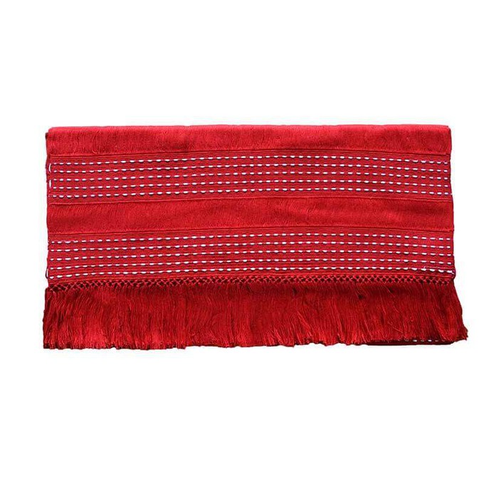 Table Runner Red Strawberry - 68" x 17" - Lovely & Fairtrade from Quetzal Artisan