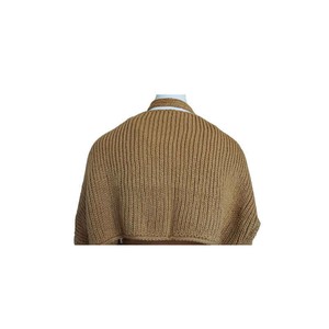 Bolero Scarf Mustard - Knitted Necklace - Stylish and Warm from Quetzal Artisan
