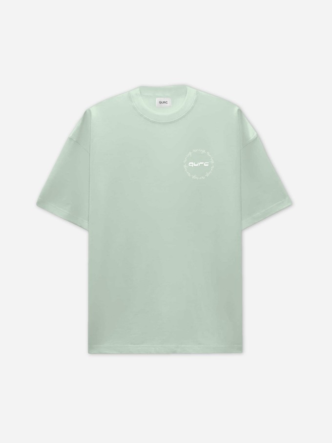 Tee - Heritage Mint from QURC. amsterdam