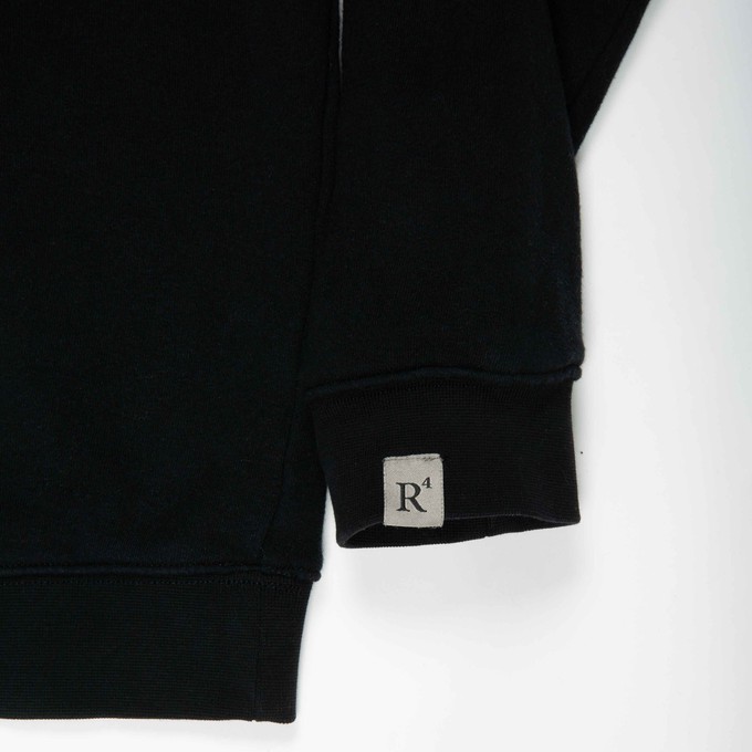 HEMP AND OC HEAVYWEIGHT HOODIE BLACK BEAUTY from R4 Clothing