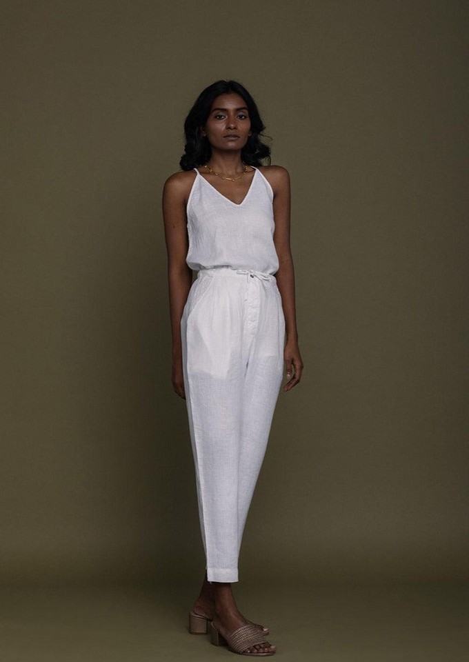 Blankets on the Beach Pants in Coconut White from Reistor
