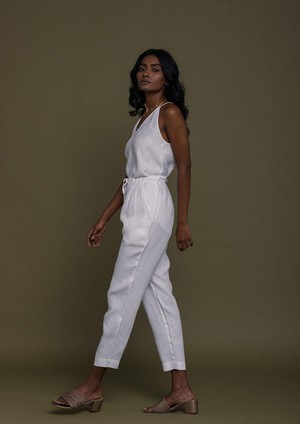 Blankets on the Beach Pants in Coconut White from Reistor