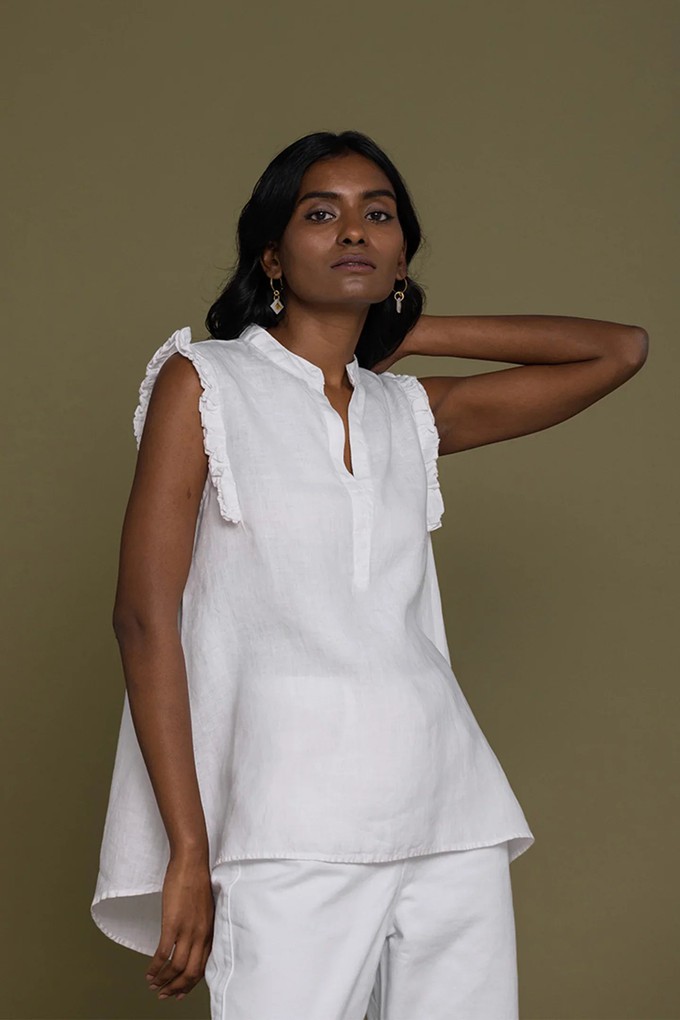 Wind in my Hair Shirt in White from Reistor