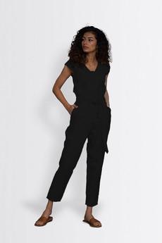 Hemp Noir Jumpsuit via Reistor