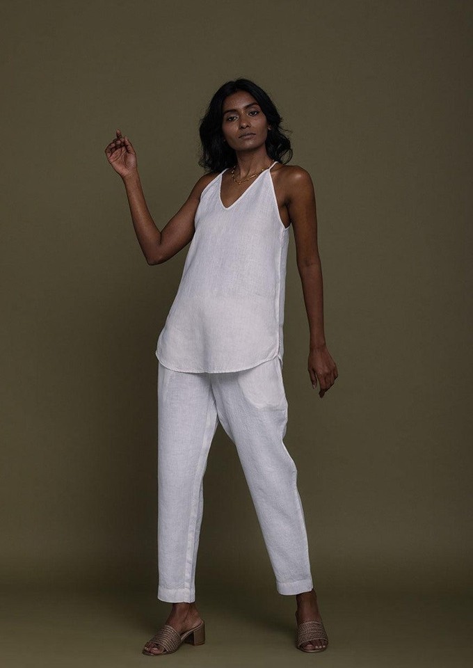 Blankets on the Beach Pants in Coconut White from Reistor