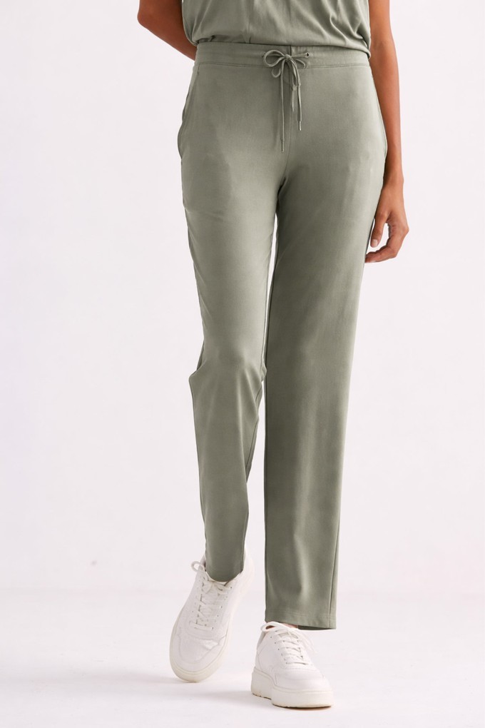 Wide Leg Pant in Olive from Reistor