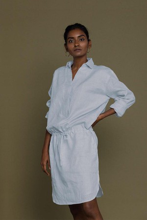 Meet me by the Cliff Dress in Blue from Reistor