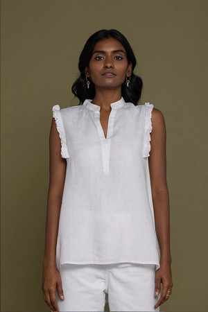 Wind in my Hair Shirt in White from Reistor