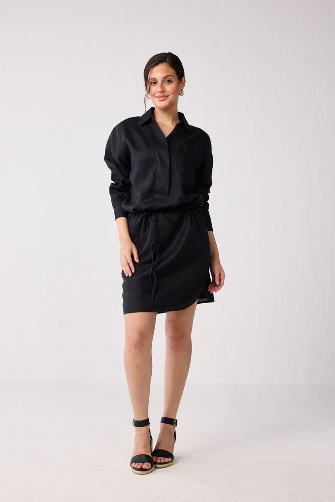 Meet me by the Cliff Dress in Black from Reistor
